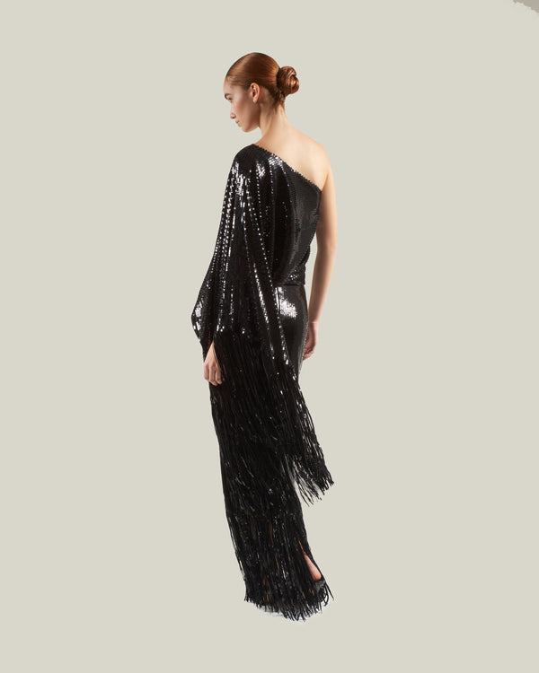 Taller Marmo Eternity Disco Dress In Black