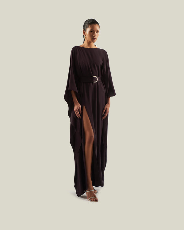 taller marmo Fitzgerald Kaftan in Liquorice