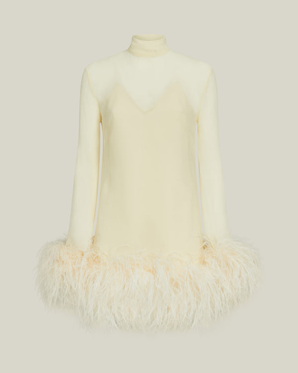 Taller Marmo Gina Spirito Dress In Ivory