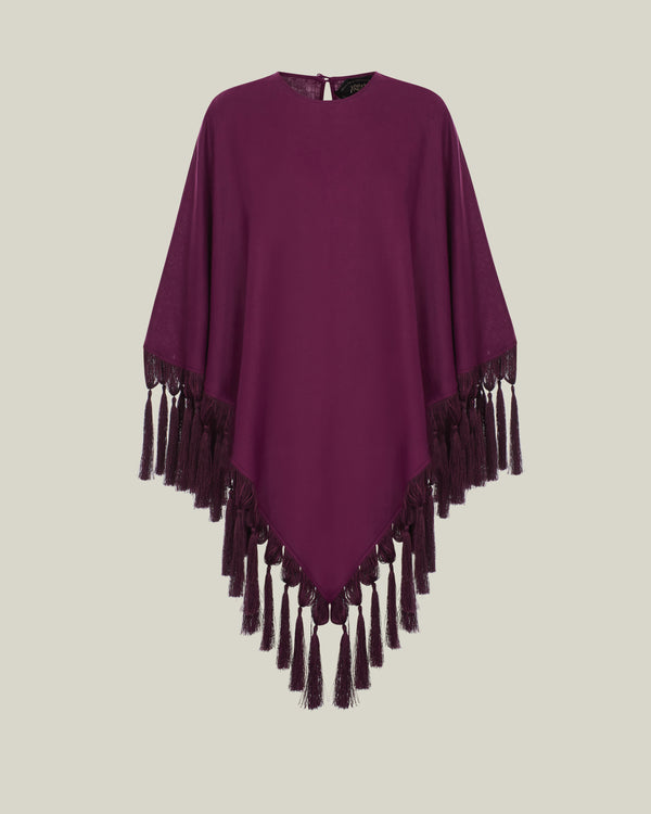 Taller Marmo Gloria Blouse In Plum