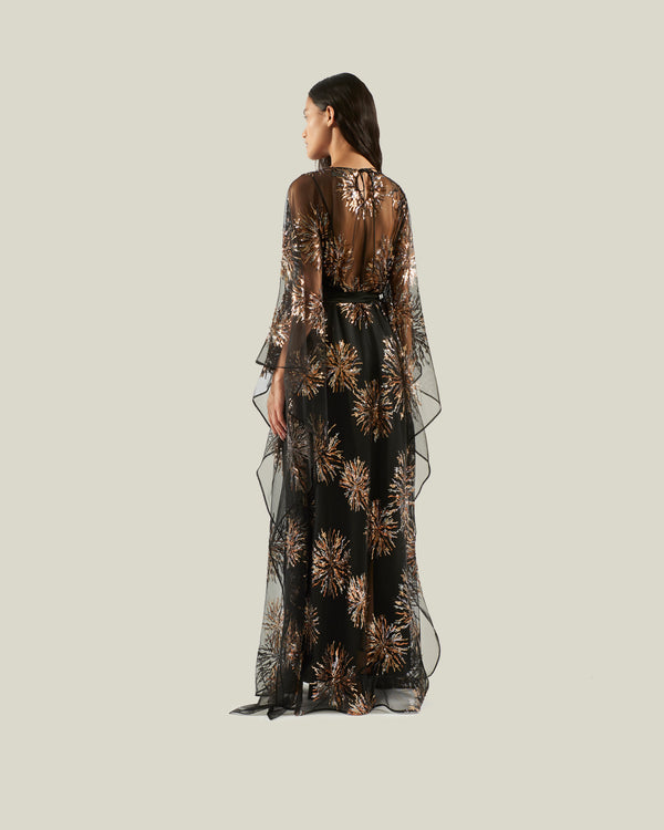 Taller Marmo Gran Soleil Kaftan In Black