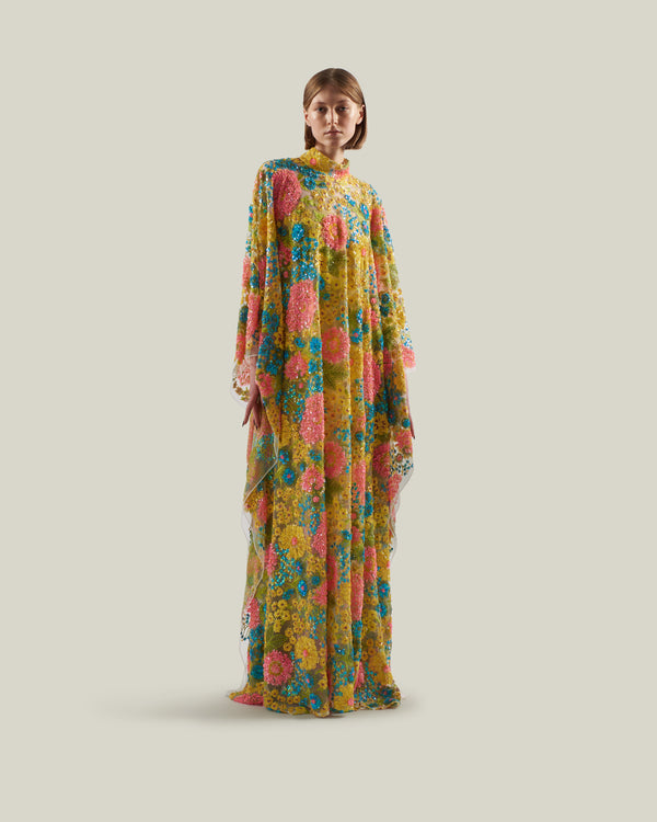 taller marmo Grand Graham Kaftan in Multicolor