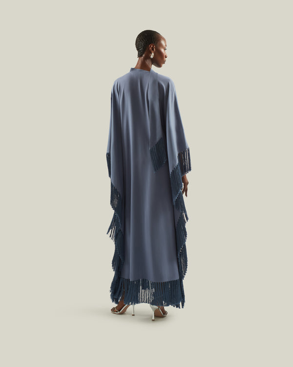 Taller Marmo Hammamet Kaftan In Smoke Blue