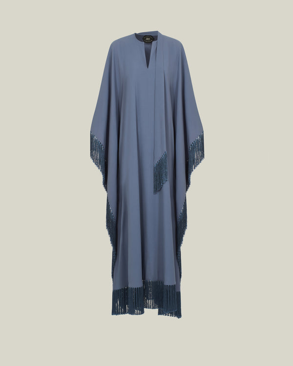 Taller Marmo Hammamet Kaftan In Smoke Blue