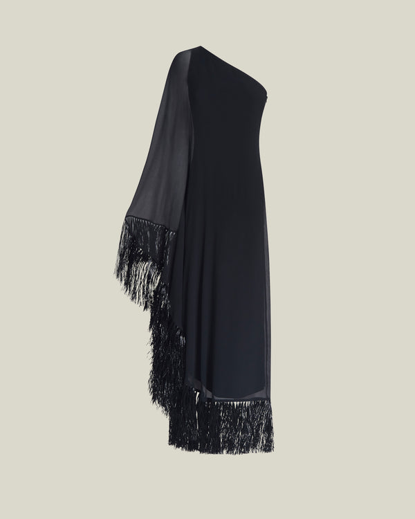 Taller Marmo Hut Dress In Black