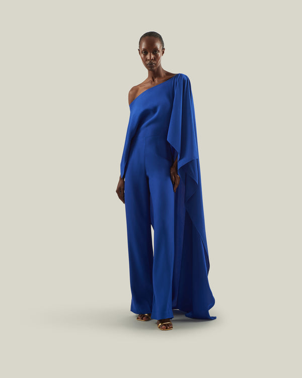 taller marmo Jerry Jumpsuit in Royal Blue