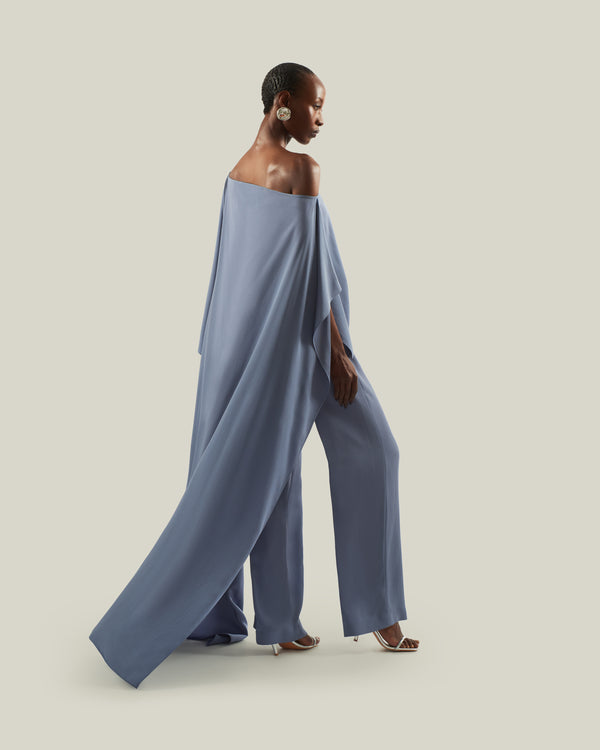 Taller Marmo Jerry Jumpsuit In Smoke Blue