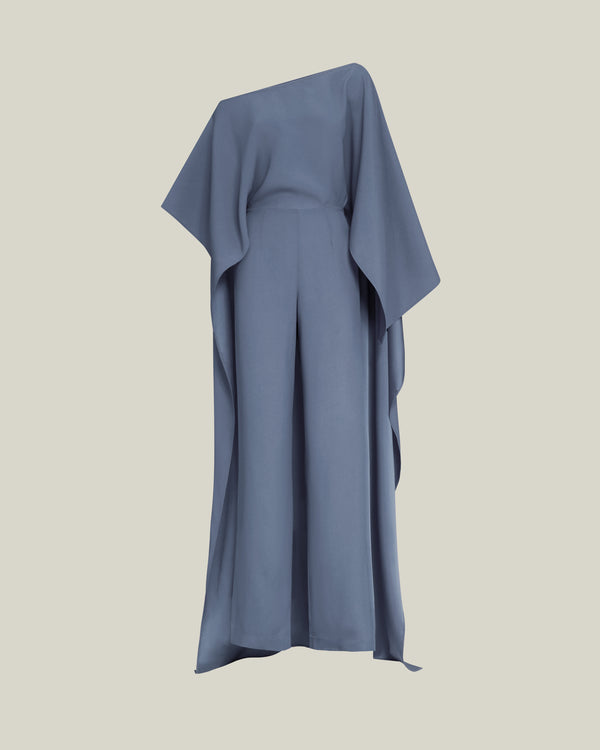 Taller Marmo Jerry Jumpsuit In Smoke Blue