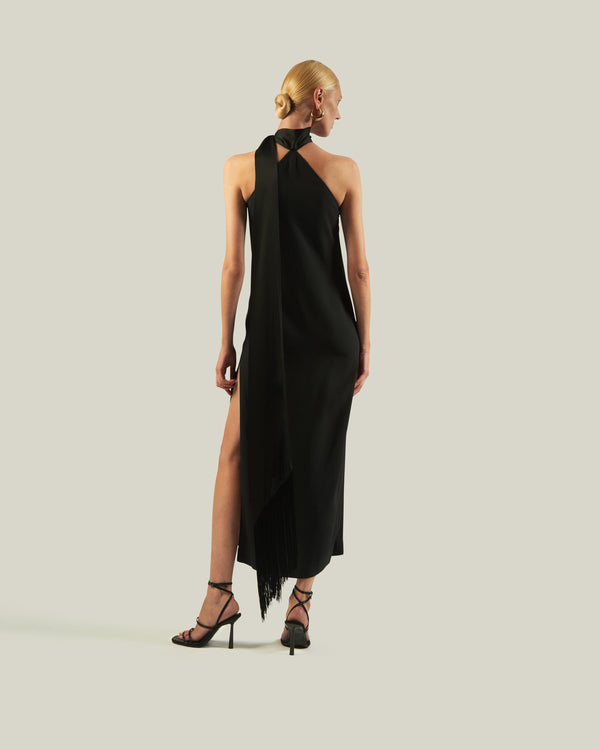 Taller Marmo Kempner Dress In Black