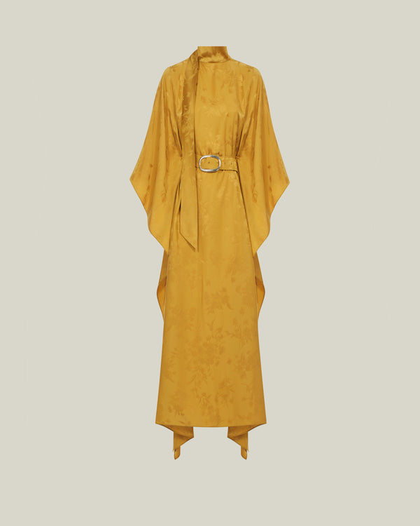 Taller Marmo La Luna Primavera Kaftan In Amber