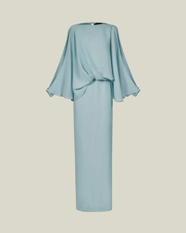 Taller Marmo La Maddalena Dress In Baby Blue
