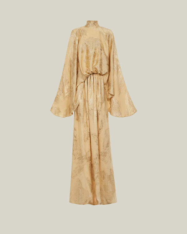 Taller Marmo Lamarr Dress In Gold