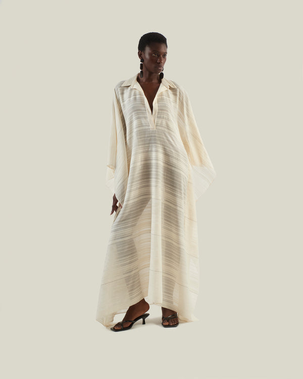 Taller Marmo Lerici Kaftan In Ivory