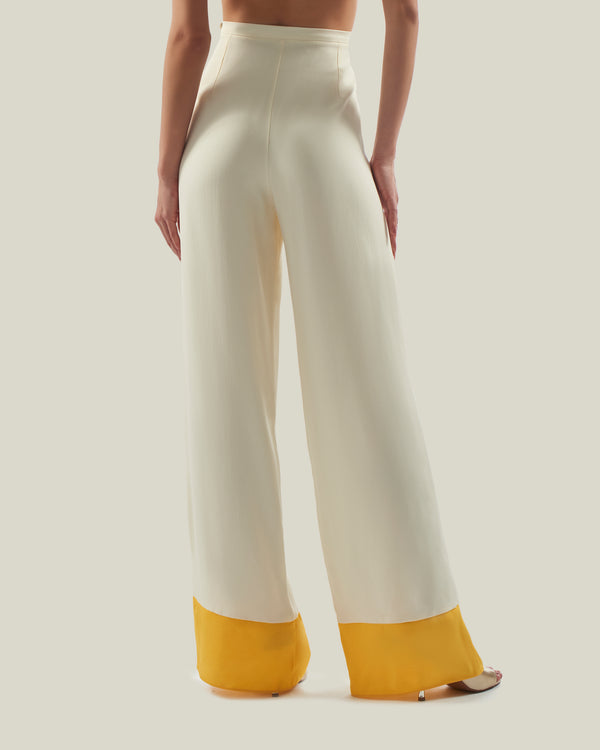 Taller Marmo Marlene Corniche Pants In Ivory