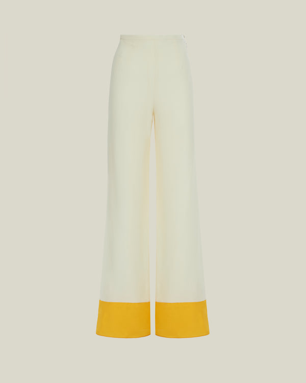 Taller Marmo Marlene Corniche Pants In Ivory