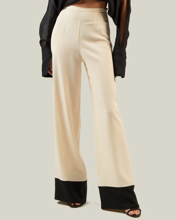 Taller Marmo Marlene Corniche Pants In Ivory