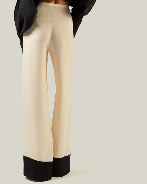 Taller Marmo Marlene Corniche Pants In Ivory