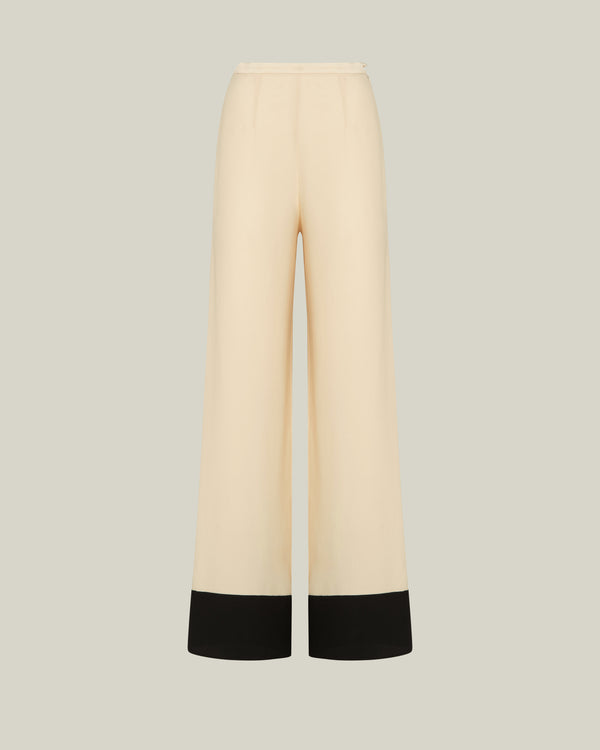 Taller Marmo Marlene Corniche Pants In Ivory