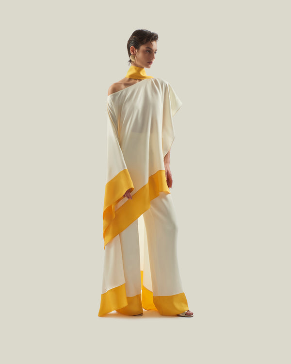 taller marmo Marlene Corniche Pants in Ivory