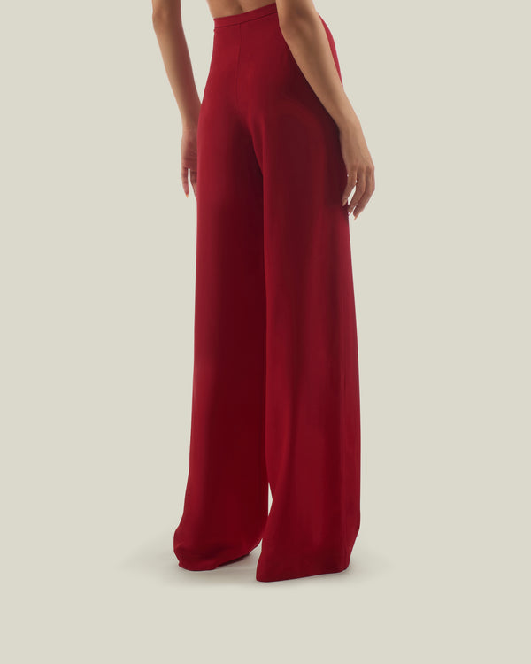 Taller Marmo Marlene Pants In Ruby
