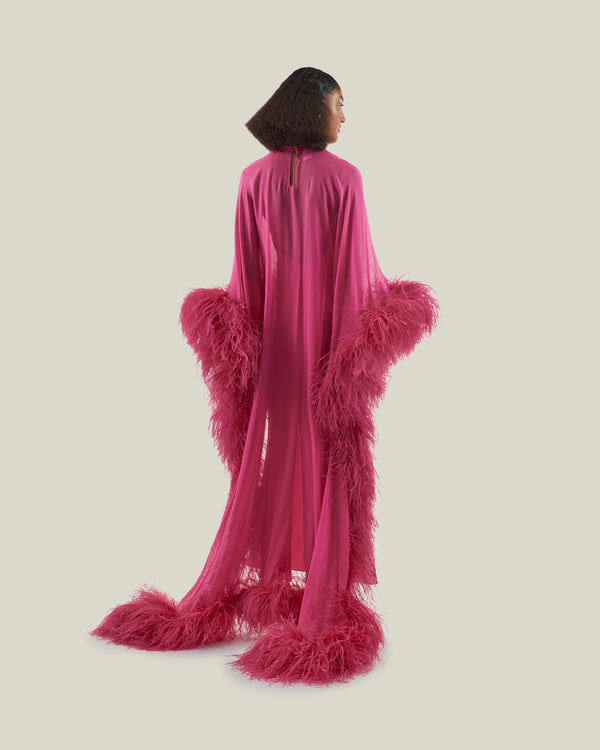 Taller Marmo Marvelous Gown In Orchid Pink