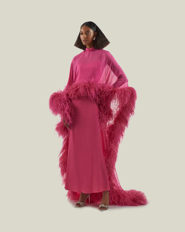 taller marmo Marvelous Gown in Orchid Pink