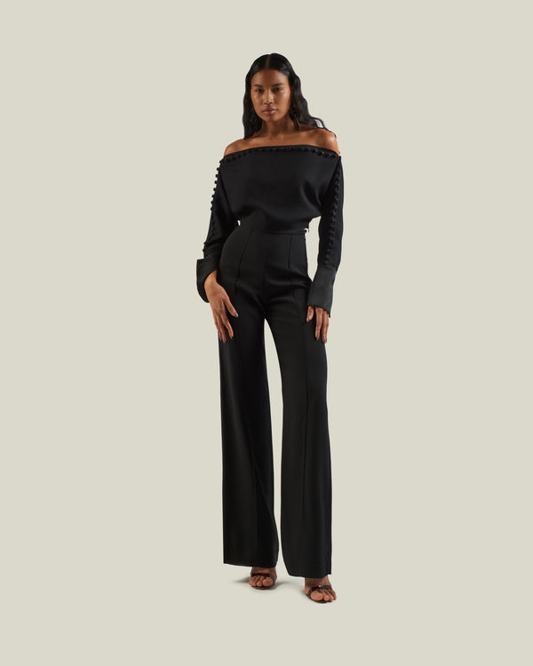 taller marmo Mila Blouse in Black