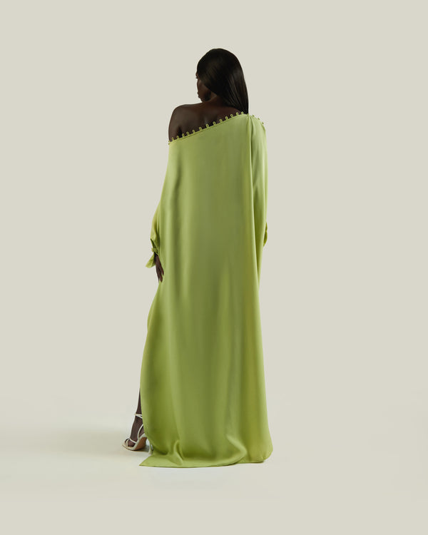 Taller Marmo Mila Kaftan In Lime