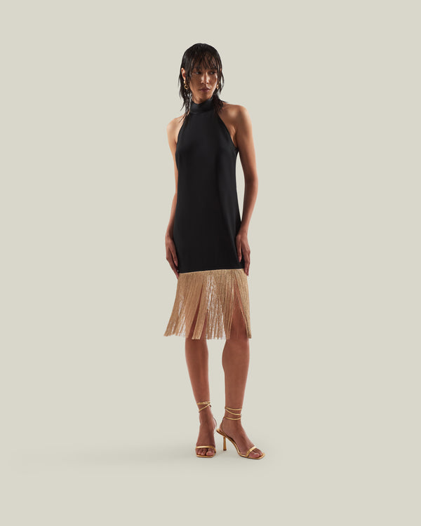 taller marmo Mini Berlin Dress in Black