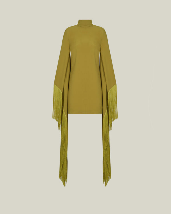 Taller Marmo Mini Del Mar Dress In Citron