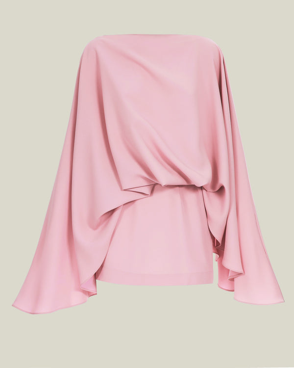 Taller Marmo Mini Eolia Dress In Baby Pink