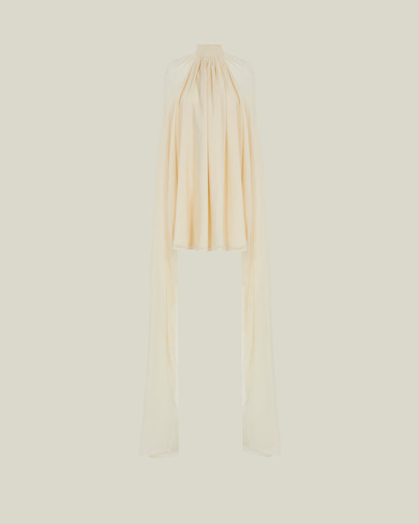 Taller Marmo Mini Eterea Dress In Ivory