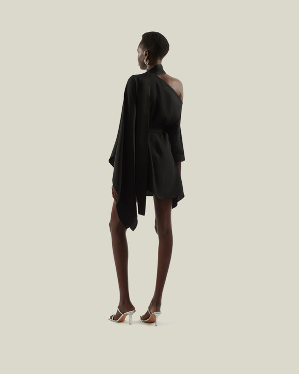 Taller Marmo Mini Taylor Kaftan In Black