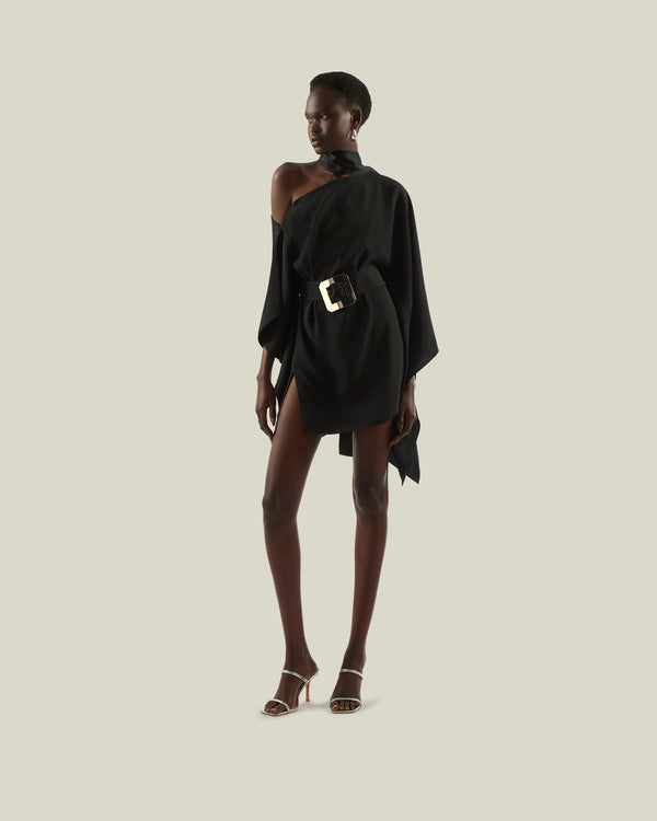 Taller Marmo Mini Taylor Kaftan In Black