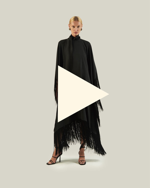 Taller Marmo Mrs Ross Kaftan In Black