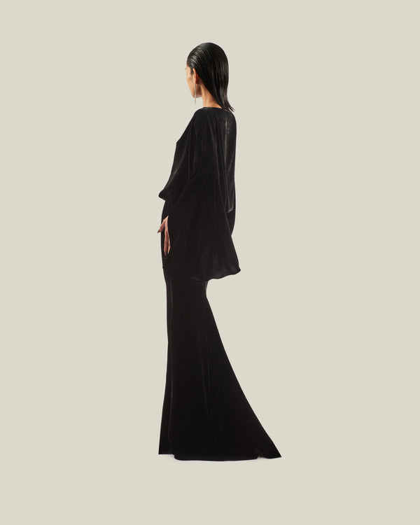 Taller Marmo Musidora Gown In Black