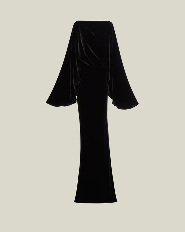 Taller Marmo Musidora Gown In Black