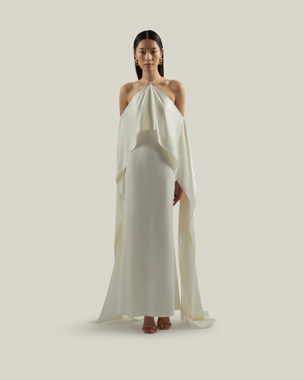 Taller Marmo Nan Dress In Latte