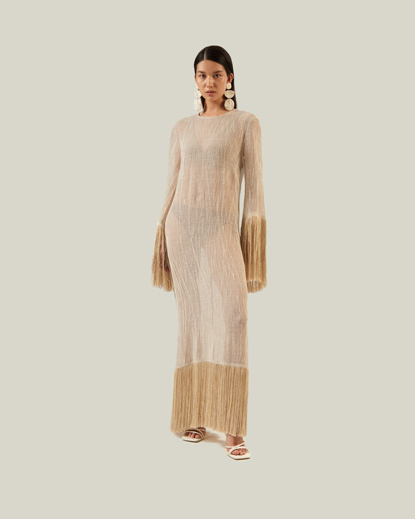 Taller Marmo Nile Dress In Ecru