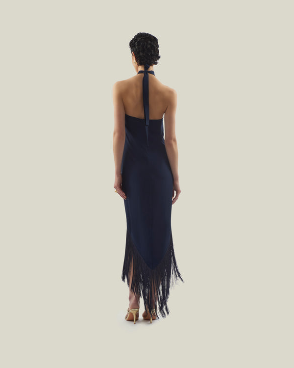 Taller Marmo Nina Dress In Blue Navy