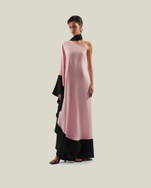 Taller Marmo Olympia Dress In Baby Pink