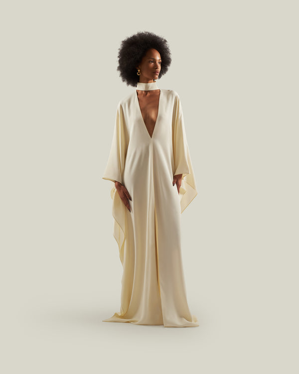 Taller Marmo OOO Kaftan In Ivory
