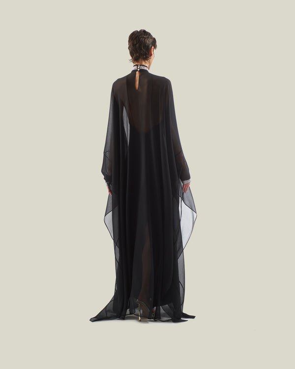 Taller Marmo Parthenon Kaftan In Black