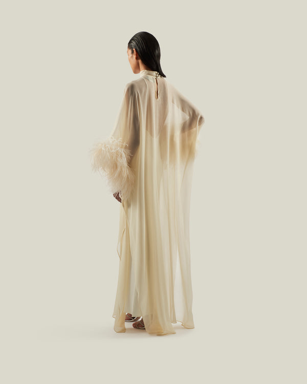 Taller Marmo Penelope Kaftan In Latte