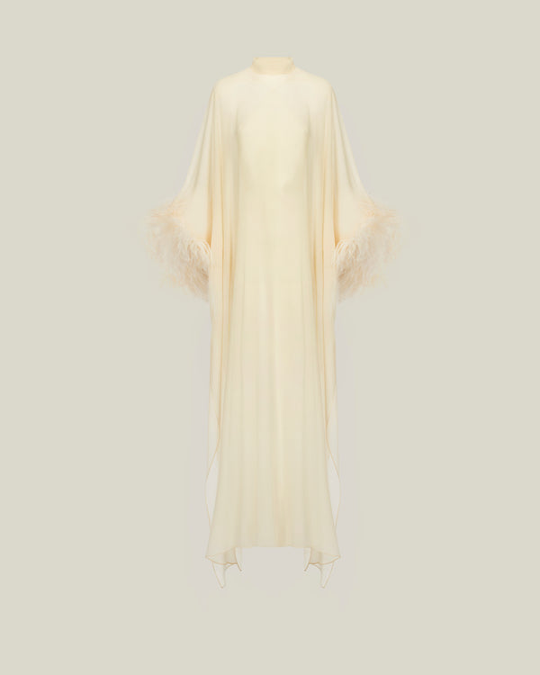 Taller Marmo Penelope Kaftan In Latte