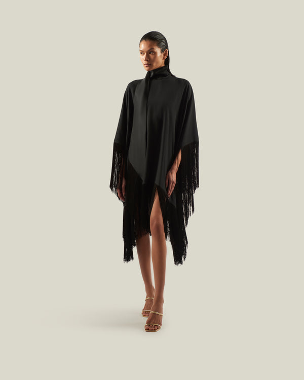 taller marmo Piccolo Mrs Ross Kaftan in Black