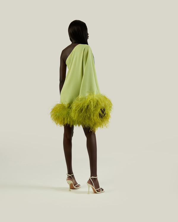 Taller Marmo Piccolo Ubud Dress In Lime