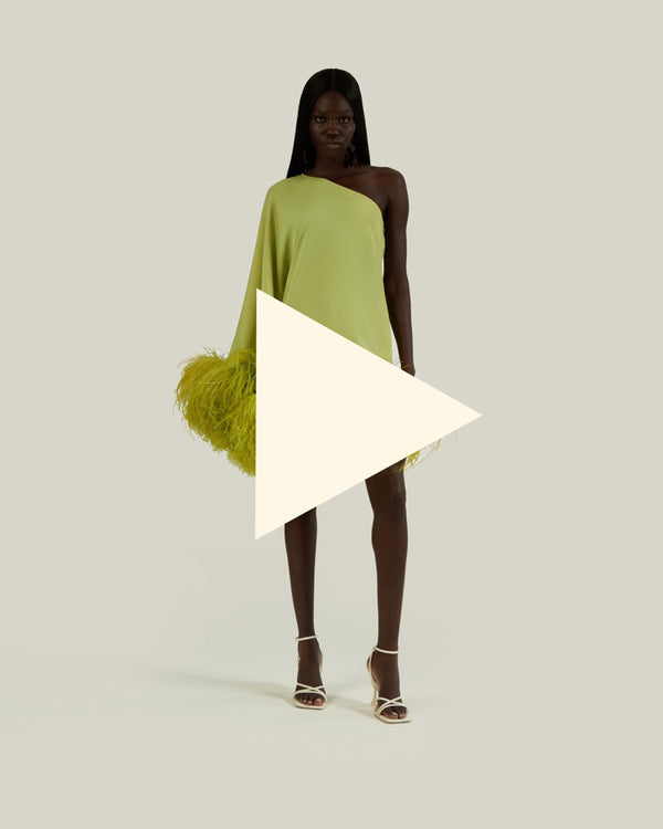 Taller Marmo Piccolo Ubud Dress In Lime