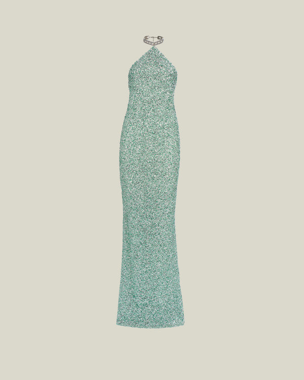 Taller Marmo Poseidon Dress In Mint