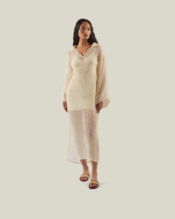 taller marmo Sestri Dress in Ivory
